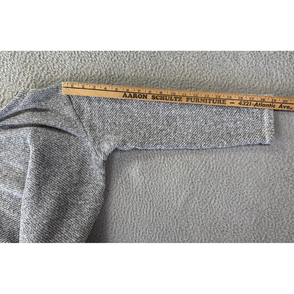 Eileen Fisher Terry Jacket Womens XS Full Zip Pockets Organic Cotton Minimalist - Picture 10 of 12